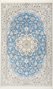 Nain Tappeto persiano 210x130 Blu (Iran) Annodato A Mano