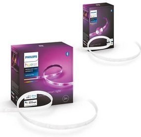 SET -Striscia LED RGBW dimmerabile Philips Hue WACA 2m 20W/230V + striscia 1m 11W/12V
