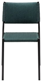 Sedia da pranzo turchese Loop - DAN-FORM Denmark