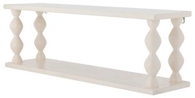 Mensola bianca con ripiani multipli 80 cm Salino – Bloomingville