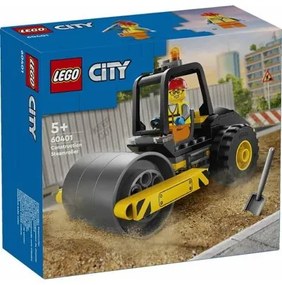 Set di Costruzioni Lego 60401 - Construction Steamroller 78 Pezzi