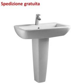 Lavabo a parete con colonna 68 x 52 cm Ideal Standard serie 21