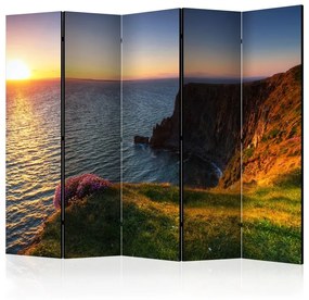 Paravento  Sunset: Cliffs of Moher, Ireland II [Room Dividers]  Colore ---, Dimensioni e Misure 225x172