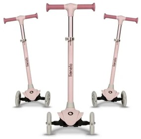 Lionelo - Per bambini scooter JESSY 3xAA rosa