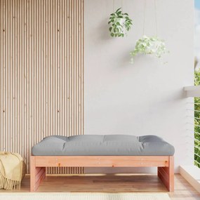 Poggiapiedi da giardino 120x80 cm in legno massello di douglas