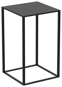 Portafiori 40x24 cm nero