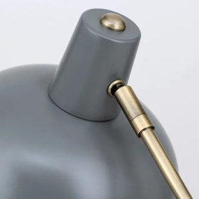 Orion - Lampada da tavolo FEDRA 1xE14/40W/230V grigio/ottone