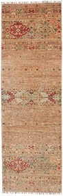 Samarkand Tappeto 250x80 Grigio (Pakistan) Annodato A Mano