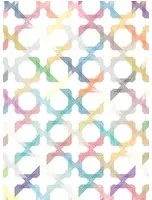 Rebel Walls Carta da parati panoramica Patchwork Play - Multi