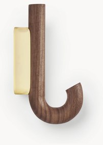 Gancio da parete in legno di noce Umbrella, in diverse dimensioni