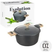 Casseruola 20 cm con coperchio Evolution