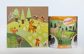 Timbri per bambini StampoMinos - Animali del bosco