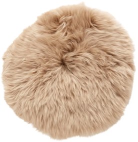 Cuscino per seduta in pelliccia di pecora ø 38 cm Prim - Hübsch