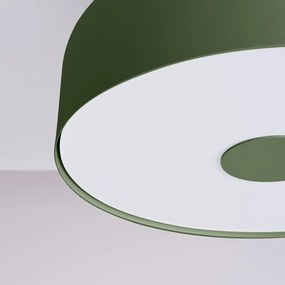 Plafoniera verde Blacko – Sollux
