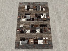 Loribaft Tappeto persiano 80x120 Grigio (Iran) Annodato A Mano