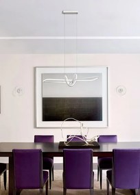 Applique LED design Norha bianco, NOVECENTO bianco freddo