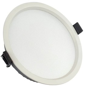 Faro LED incasso 20W foro ø157 UGR19 110lm/W - Dimmerabile Colore Bianco Caldo 3.000K