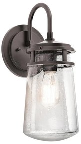 Applique classico chic da esterno KL-LYNDON2-M-AZ bronzo IP44 1X E27 ELSTEAD