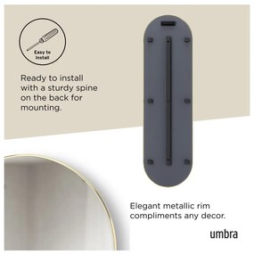 Specchio da parete/da terra 46x157 cm Hubba – Umbra