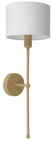 Lampada da parete MADELA 1xE14/40W/230V bianco/beige