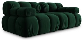 Divano in velluto verde 188 cm Bellis - Micadoni Home