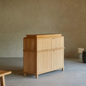 Tikamoon - Credenza in legno di teak massello 120 Achille