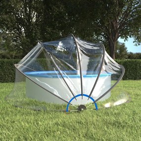 Cupola Per Piscina Rotonda 467x234 Cm Pvc /