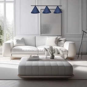 Lampadario a cavo CAPITAL 3xGX53/15W/230V blu