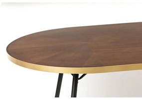 Tavolo da pranzo con piano in frassino 90x180 cm Denise - White Label