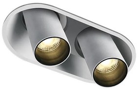 Zambelis Z11207-W - LED Faretto da incasso 2xLED/7W/230V CRI90 bianco