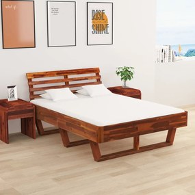 Giroletto İn Legno Massello Di Acacia 140x200 Cm /
