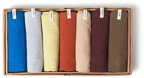 Day Tea Towel Set of 7 Multi - Ferm Living