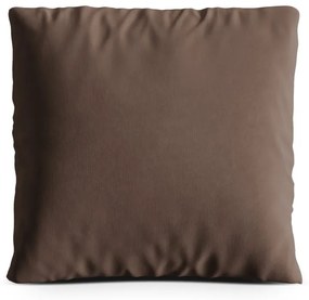 Cuscino per divano marrone con rivestimento in velluto Kemi – Cosmopolitan Design