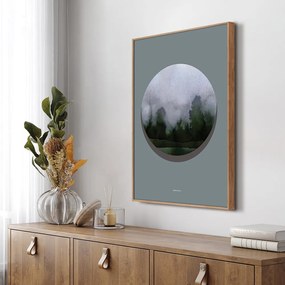 Dipinto 50x70 cm Water Circle - Malerifabrikken