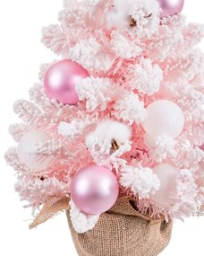 Albero di Natale Rosa PVC 25 x 25 x 60 cm