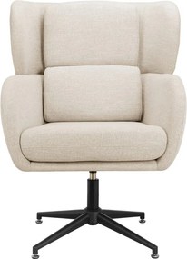 Poltrona in velluto bianco Vanessa - Støraa