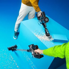 Niceboy ION Hurricane H5 Plus- Aspirapolvere a batteria 2in1 140W/2200 mAh nero