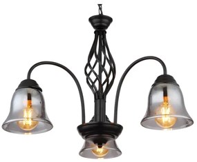 Globo 60298-3H - Lampadario a sospensione con catena GONNY 3xE27/60W/230V