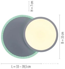 Leuchten Direkt 11662-16 - LED RGB Lampada dimmerabile ARENDA LED/21W/230V + +TC