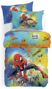 Trapunta Singolo Spider man park Marvel, in cotone CALEFFI