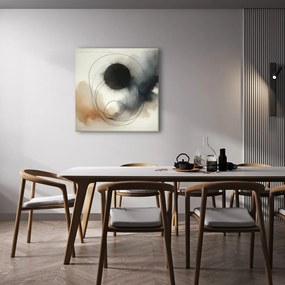Quadro su tela – Linee geometriche e toni fumosi