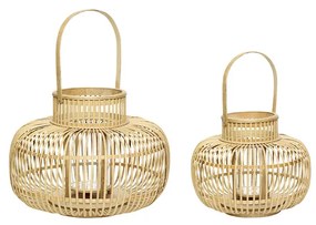 Hübsch - Desert Lanterns 2 pcs. Nature Hübsch