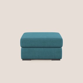 Sun pouf apribile contenitore in tessuto impermeabile T02 azzurro