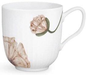 Tazza in porcellana bianca Poppy, 330 ml Hammershøi - Kähler Design