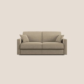 Chris Divano letto in microfibra smacchiabile T11 tortora