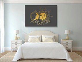 Stampa su tela – Armonia tra sole e luna