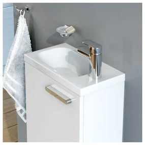 Ravak XJGP1100000 - Lavabo sospeso CHROME 40x22 cm marmo colato/bianco