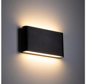 Applique a LED da esterno ARWENA 2xLED/6W/230V IP54 nero