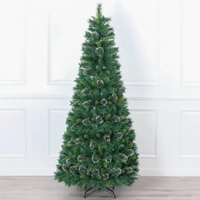 Albero di Natale artificiale Popup verde H 210 cm x ø 80 cm