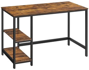 Scrivania SOLEA marrone/nera